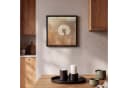 OneMillionCanvasses® Leinwandbild Löwenzahn Beige mit Schattenfugenrahmen Bild 1