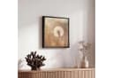 OneMillionCanvasses® Leinwandbild Löwenzahn Beige mit Schattenfugenrahmen Bild 5
