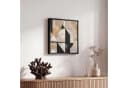 OneMillionCanvasses® Leinwandbild Abstrakt Modern Pastell Schwarz Bild 5