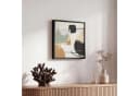 OneMillionCanvasses® Leinwandbild Abstrakt Bunt mit Schattenfugenrahmen Bild 5