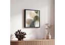 OneMillionCanvasses® Leinwandbild mit Rahmen Minimalistisch Beige 20x20cm Bild 5