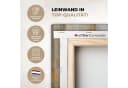 OneMillionCanvasses® Leinwandbild Kunstdrucke - Frau - Wein - Öl, Fotodruck (1 St), Leinwand Canvas Wandbild, Wanddekoration 20x30 cm Bild 3