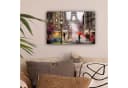 OneMillionCanvasses® Leinwandbild Kunstdrucke - Paris - Eiffelturm - Ölfarbenoptik Bild 1