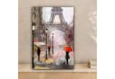 OneMillionCanvasses® Leinwandbild Paris Eiffelturm Ölfarbenoptik Bild 1