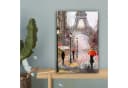 OneMillionCanvasses® Leinwandbild Paris Eiffelturm Ölfarbenoptik Bild 5