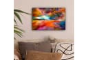 OneMillionCanvasses Leinwandbild Kunstdrucke Abstrakt Wolken Fotodruck 30x20 cm Bild 1