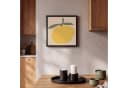 OneMillionCanvasses® Leinwandbild mit Rahmen - Abstraktes Obst - Modern Bild 1