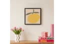 OneMillionCanvasses® Leinwandbild mit Rahmen - Abstraktes Obst - Modern Bild 4
