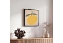 OneMillionCanvasses® Leinwandbild mit Rahmen - Abstraktes Obst - Modern Bild 5