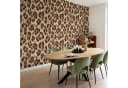 OnlyWow Fototapete Leopard Braun Modern Vliestapete Bild 5