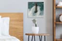 OneMillionCanvasses® Leinwandbild Leuchtturm Grau Bild 4