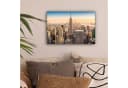 OneMillionCanvasses® Leinwandbild New York Skyline Nebel Bild 1