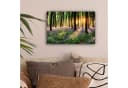 OneMillionCanvasses® Leinwandbild Wald Lavendel Lila 30x20 cm Bild 1
