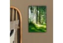 OneMillionCanvasses® Leinwandbild Wald Grün Natur Bild 4