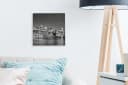 OneMillionCanvasses® Leinwandbild New York Brooklyn Brücke Schwarz-Weiß Bild 3