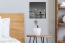 OneMillionCanvasses® Leinwandbild New York Brooklyn Brücke Schwarz-Weiß Bild 4