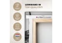 OneMillionCanvasses® Leinwandbild Schottischer Highlander Schwarz-Weiß Bild 3