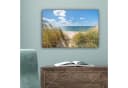 OneMillionCanvasses® Leinwandbild Düne Gras Meer Strand 30x20 cm Bild 5
