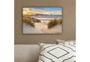 OneMillionCanvasses® Leinwandbild Strand Düne Sonnenuntergang 30x20 cm Bild 4