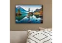 OneMillionCanvasses® Leinwandbild Berge See Natur 30x20 cm Bild 4
