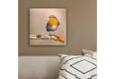 OneMillionCanvasses® Leinwandbild Rotkehlchen 20x20 cm Bild 4