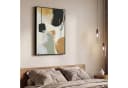 OneMillionCanvasses® Leinwandbild Abstrakt Bunt mit Schattenfugenrahmen Bild 5