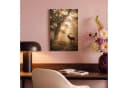 OneMillionCanvasses® Leinwandbild Hirsch Gold Natur Motiv Bild 4