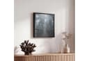 OneMillionCanvasses Leinwandbild mit Rahmen - Brücke Dschungel Nebel Natur Bild 5