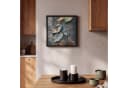OneMillionCanvasses® Leinwandbild Grau Natur Motiv Schattenfugenrahmen Bild 1