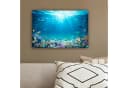OneMillionCanvasses® Leinwandbild Unterwasserwelt Blau Fotodruck Bild 4