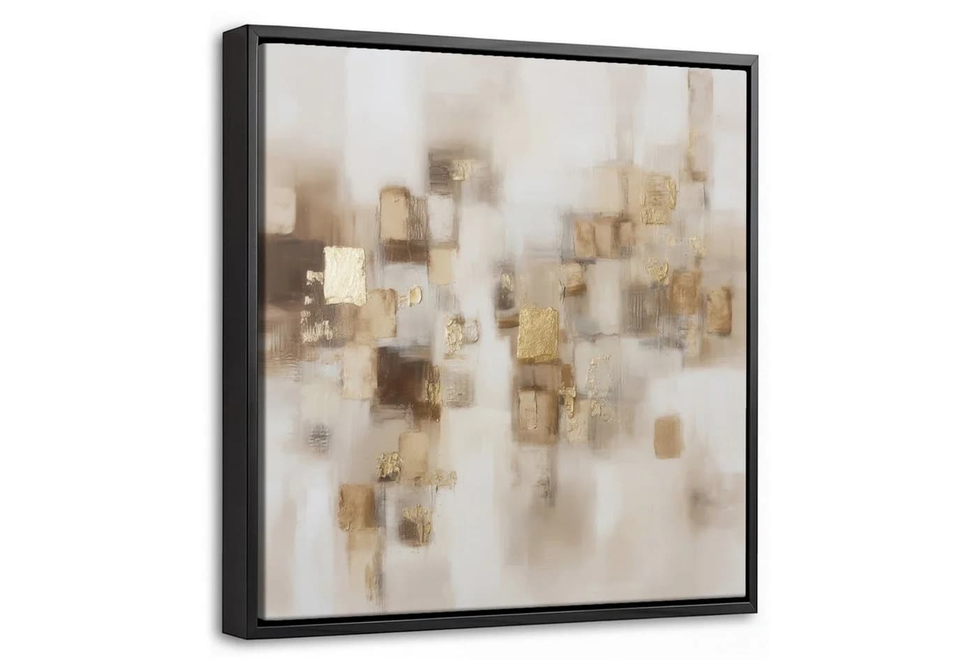 OneMillionCanvasses® Leinwandbild Abstrakt Gold Erdtöne - Bild 2