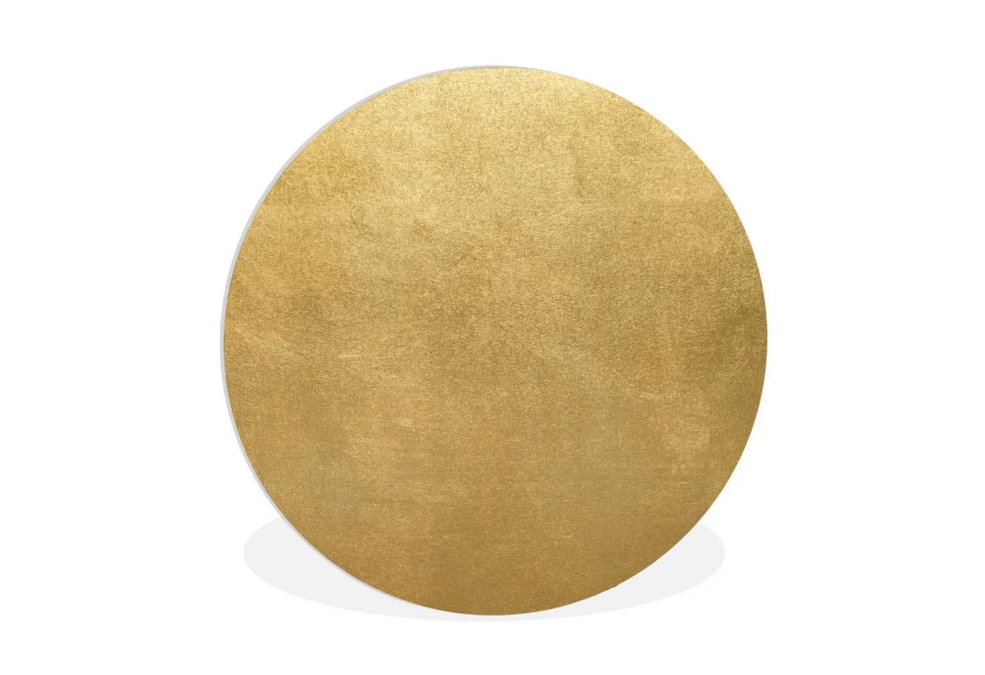 MuchoWow Gemälde Gold Abstrakt Kreis Wanddekoration - Bild 2