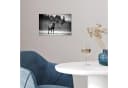 MuchoWow Poster Hirsch Winter Schwarz Weiß 30x20 cm Bild 5