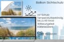 MuchoWow Balkonsichtschutz Düne PVC Windschutz UV-beständig Bild 3