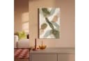OneMillionCanvasses® Leinwandbild Abstrakt Grün Braun Modern Bild 1