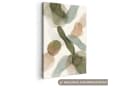 OneMillionCanvasses® Leinwandbild Abstrakt Grün Braun Modern Bild 2