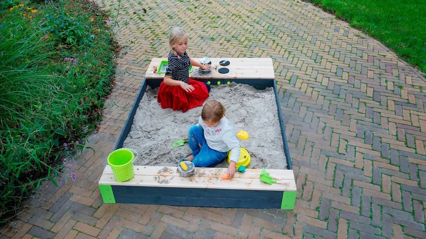 EXIT Sandkasten Aksent FSC®-zertifiziert mit Küche und Stauraum - Bild 3