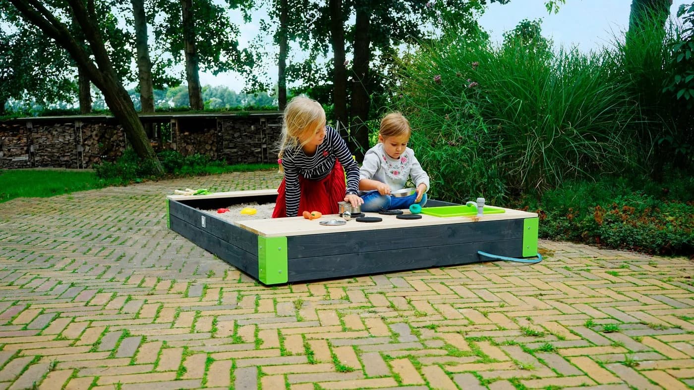 EXIT Sandkasten Aksent FSC®-zertifiziert mit Küche und Stauraum - Bild 4