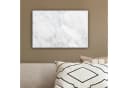 OneMillionCanvasses® Leinwandbild Marmor Weiß Grau Fotodruck 30x20 cm Bild 4