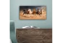 OneMillionCanvasses® Leinwandbild Panorama Pferde Bunt Bild 5