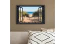 OneMillionCanvasses® Leinwandbild Strand Meer Dünen 30x20 cm Bild 4