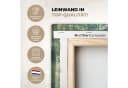 OneMillionCanvasses® Leinwandbild Waldweg Grün Natur Bild 3