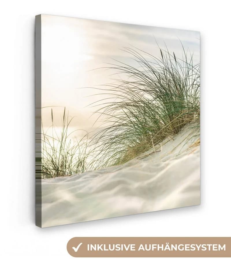 OneMillionCanvasses® Leinwandbild Dünen mit Strandhafer - Bild 2