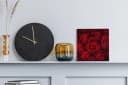 OneMillionCanvasses® Leinwandbild Rote Rosen 20x20 cm Bild 1