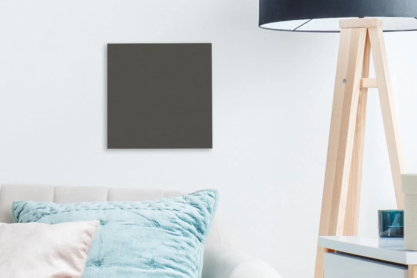 OneMillionCanvasses® Leinwandbild Grau Modern - Bild 3