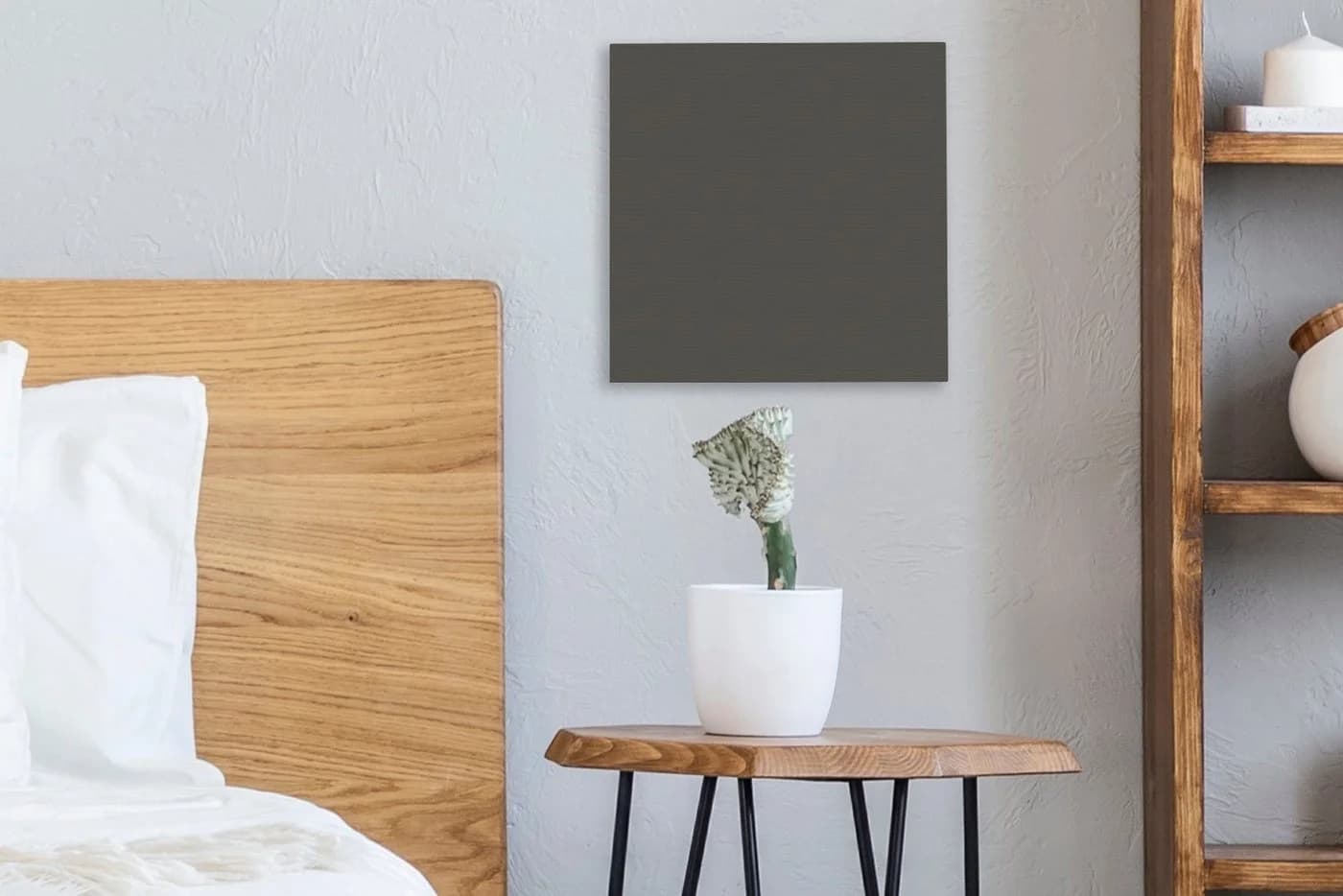 OneMillionCanvasses® Leinwandbild Grau Modern - Bild 4
