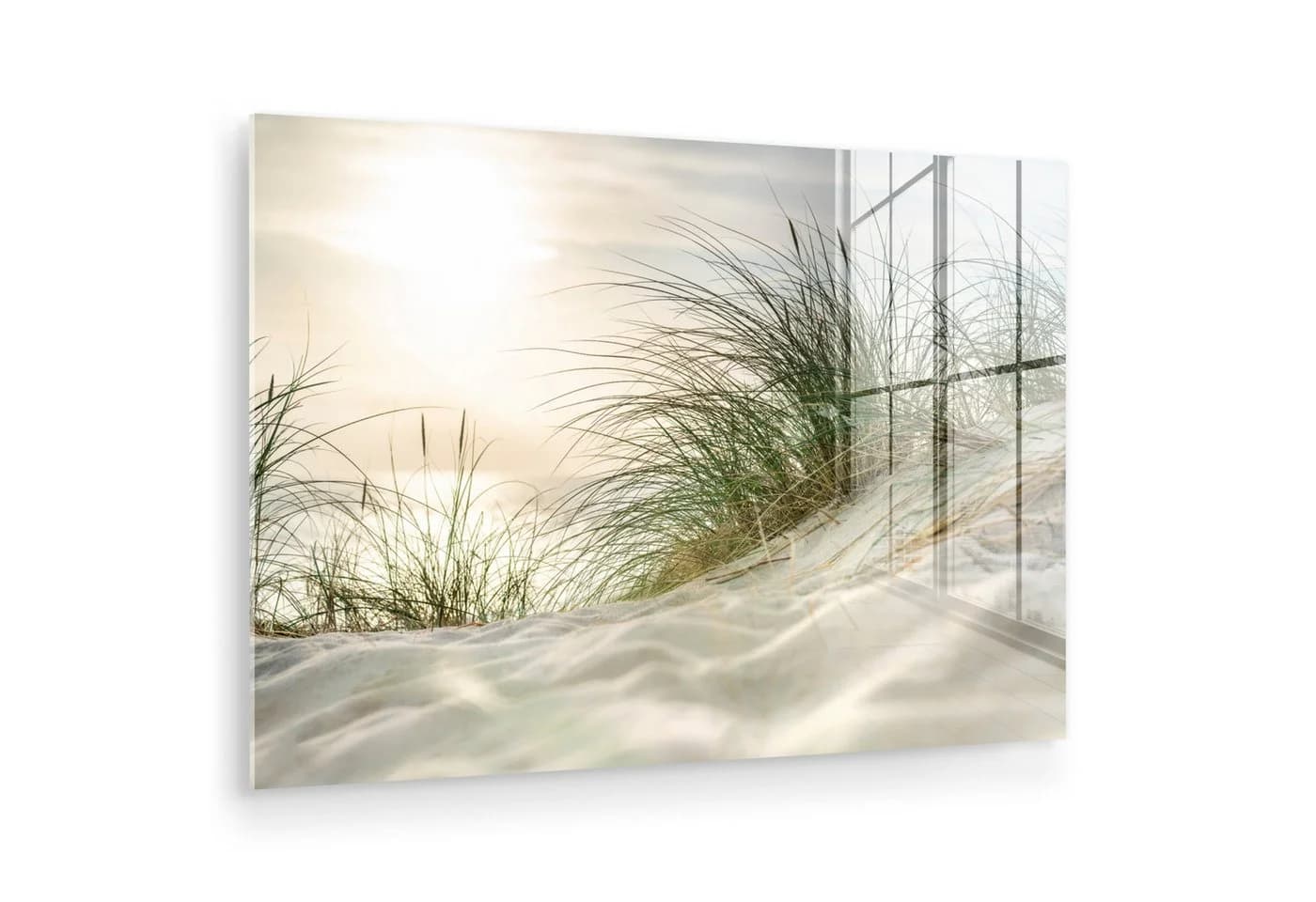 MuchoWow Acrylglasbild Dünen Watteninseln Inkl. Aufhängung - Bild 2