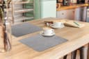 MuchoWow Platzset Marmor Grau 6-tlg. Vinyl Tischset Bild 3
