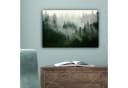 OneMillionCanvasses® Leinwandbild Wald Nebel Natur 30x20 cm Bild 5