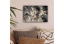 OneMillionCanvasses® Leinwandbild Grau Gold Marmor Fotodruck 30x20 cm Bild 1